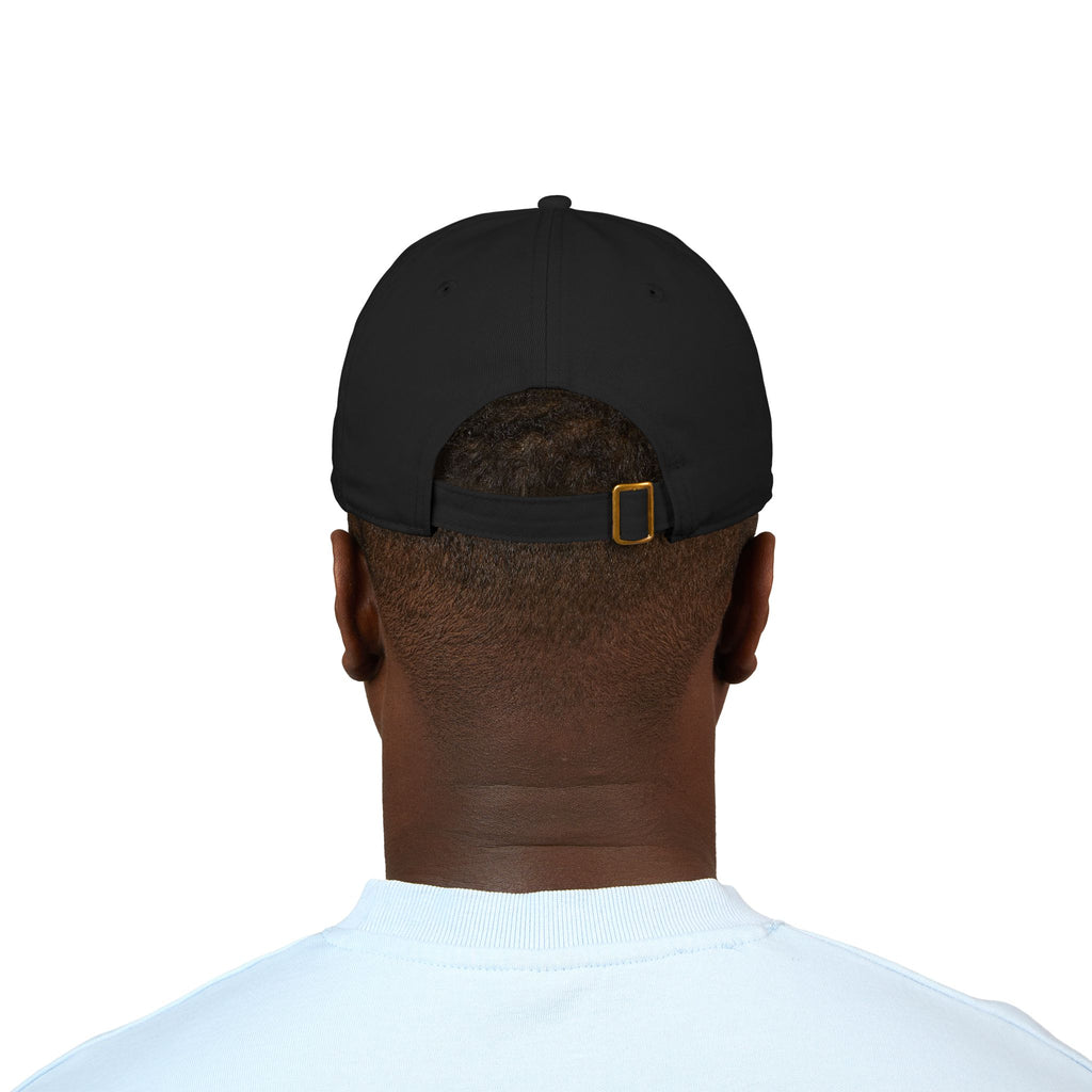Casquette yök – Dad Cap brodée, noir